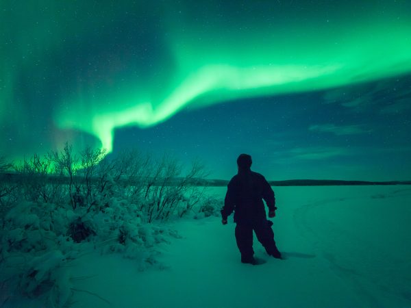 Caza de Auroras Boreales y Taller de Aurora